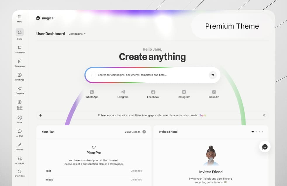 Marketing Bot Dashboard
