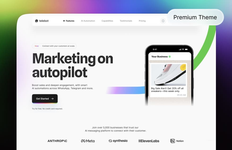 Marketing Bot Frontend